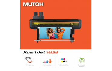 MUTOH lance l'imprimante UV LED XpertJet 1682UR